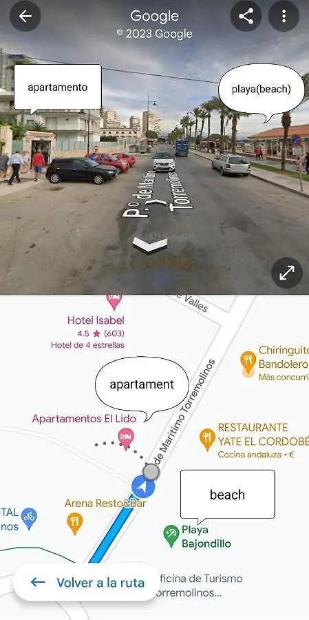 Apartamento Primera Linea De Playa 托雷莫利诺斯